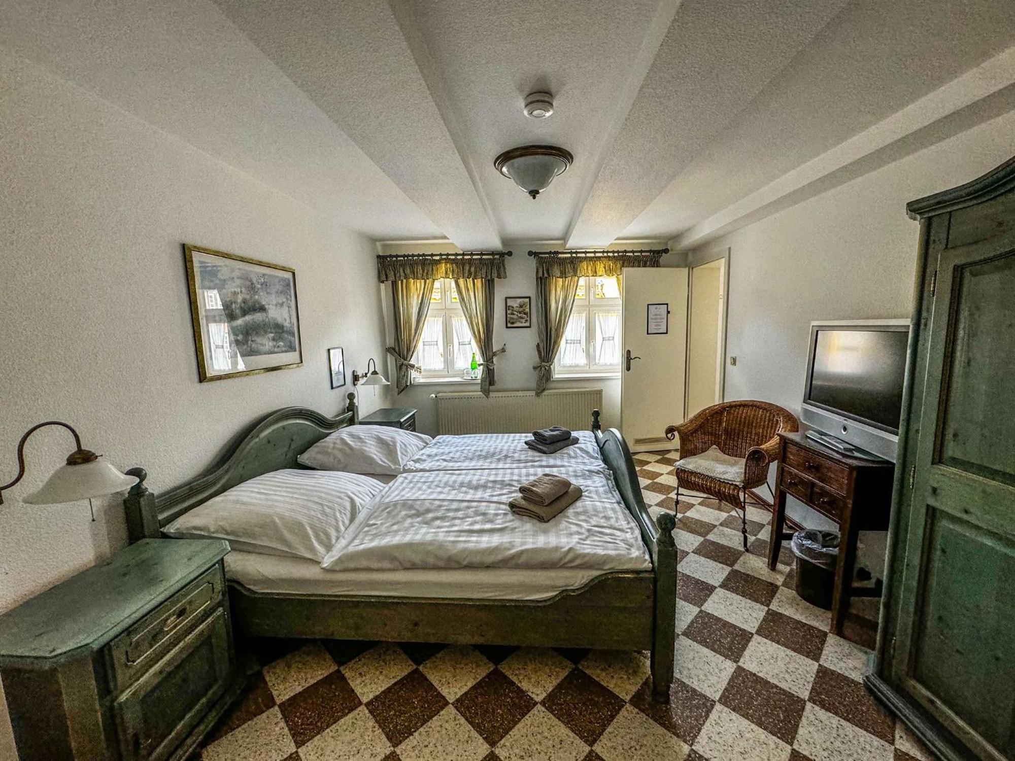 Hotel Garni Zur Post Wernigerode Dış mekan fotoğraf