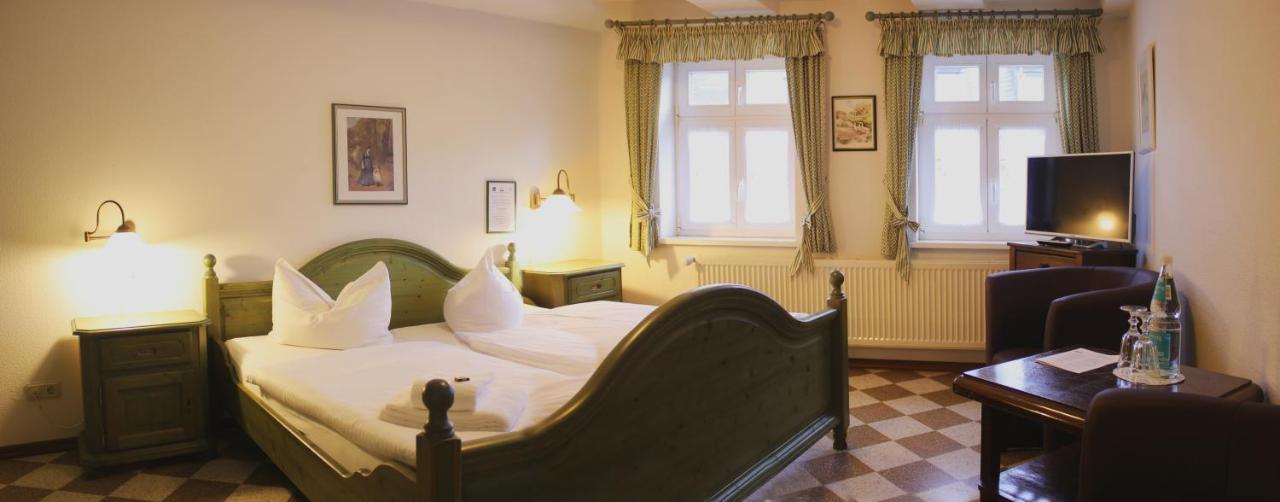 Hotel Garni Zur Post Wernigerode Dış mekan fotoğraf